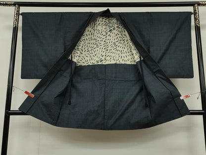 平和屋着物∞男性 本場大島紬 長羽織 100亀甲 総詰め 正絹 逸品 CAAT5737id