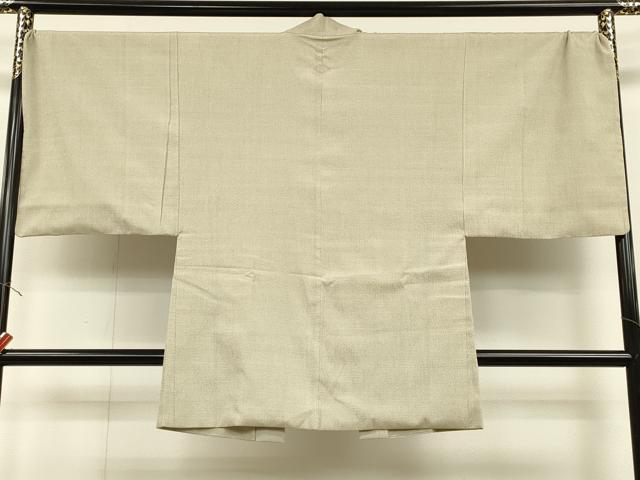 平和屋着物●白鷹お召　110亀甲　総詰め　濃海松茶色地　正絹　逸品　DABD1846ps 平和屋本店○極上 白鷹お召 置賜紬 110亀甲 証紙付き 逸品 DZAB4063kh6