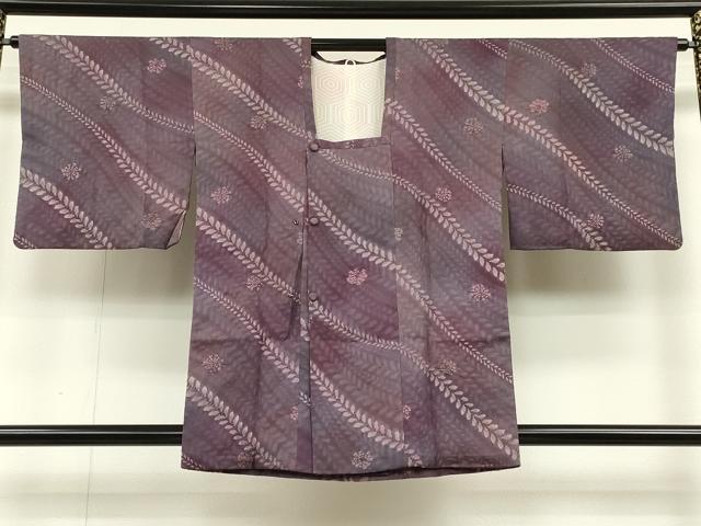 平和屋着物∞道行コート 絞り 草花文 暈し染め 正絹 逸品 CAAT5773id