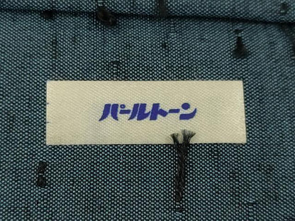 平和屋着物∞男性　羽織　ひげ紬地　霞文　正絹　逸品　未使用　CAAT5777id
