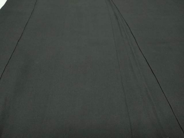 平和屋着物∞男性 長羽織 黒紋付き 正絹 逸品 CAAT5826id