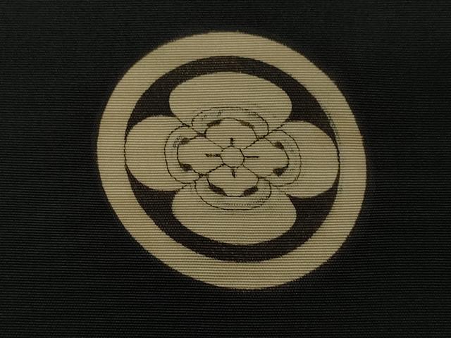 平和屋着物∞男性 長羽織 黒紋付き 正絹 逸品 CAAT5826id