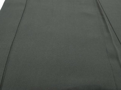 平和屋着物＃男性　羽織　黒紋付き　正絹　逸品　CAAT5829id
