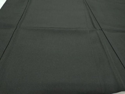 平和屋着物＃男性　羽織　黒紋付き　正絹　逸品　CAAT5838id