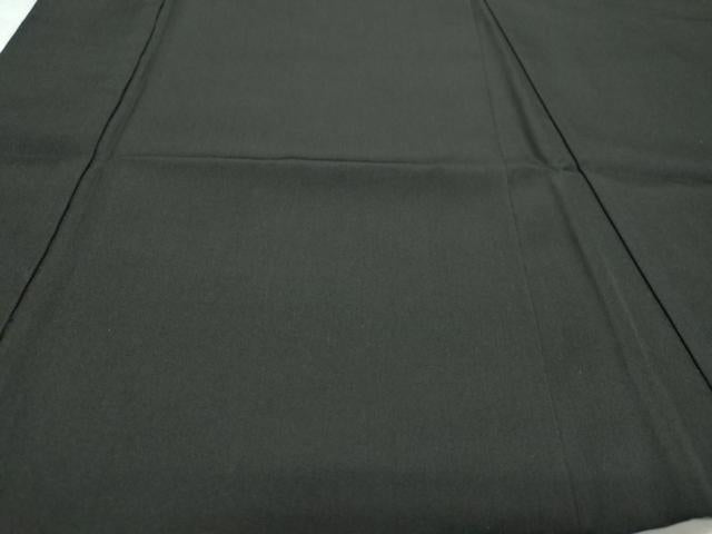 平和屋着物＃男性　羽織　黒紋付き　正絹　逸品　CAAT5838id