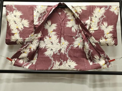 平和屋着物∞羽織 刺繍 枝松葉文 金糸 正絹 逸品 CAAT5873id