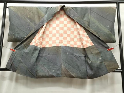 平和屋着物∞道中着 霞文 暈し染め 正絹 逸品 CAAT5875id