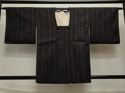平和屋着物∞道行コート 草花間道 正絹 逸品 CAAT5911id