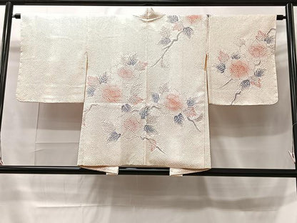 平和屋着物＃羽織 手描き 総絞り 枝花文 正絹 逸品 CAAT5937id