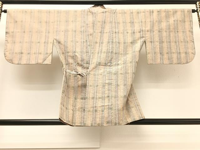 平和屋着物∞道中着 紬地 吉祥霞文 正絹 逸品 CAAT5948id