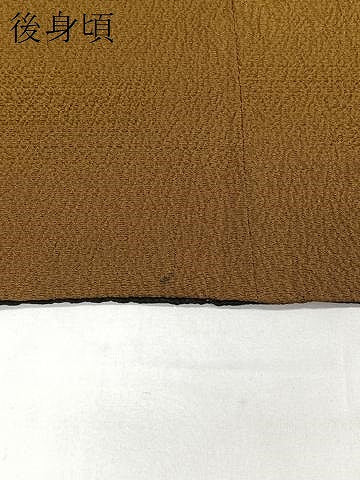 平和屋着物＃道行コート　リバーシブル　霞文　暈し染め　黒地　ロング丈　正絹　逸品　CAAT5952id