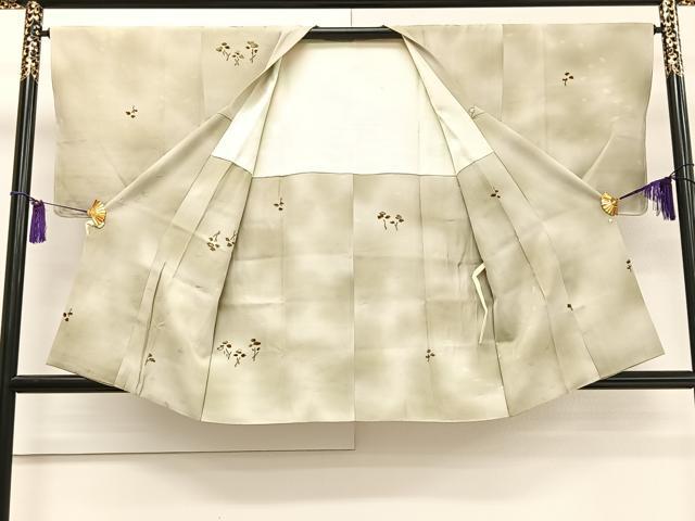 平和屋着物＃道行コート 枝花文 暈し染め 正絹 逸品 未使用 CAAT5955id