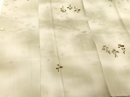平和屋着物＃道行コート 枝花文 暈し染め 正絹 逸品 未使用 CAAT5955id
