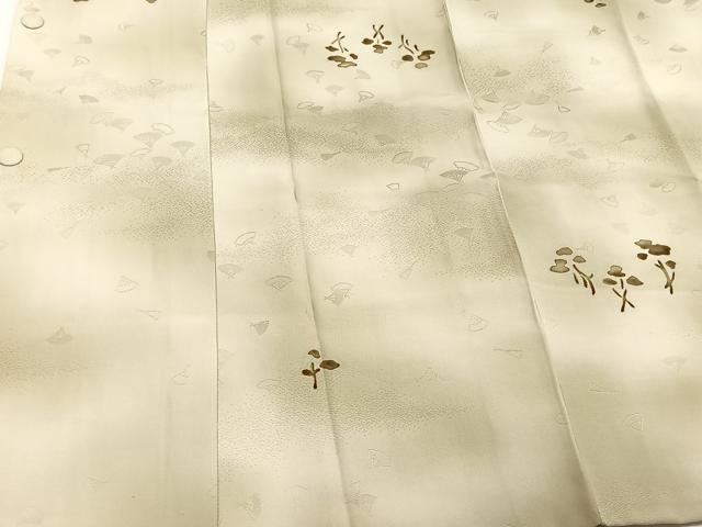 平和屋着物＃道行コート 枝花文 暈し染め 正絹 逸品 未使用 CAAT5955id