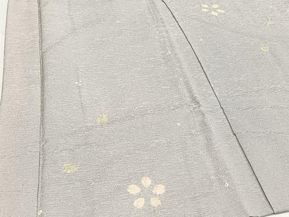 平和屋着物＃長羽織　絞り　舞花文　正絹　逸品　CAAT5964id
