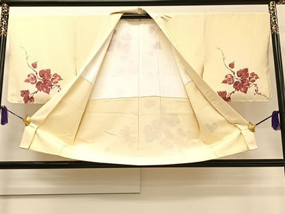 平和屋着物＃羽織　蔦の葉文　暈し染め　正絹　逸品　未使用　CAAT5976id