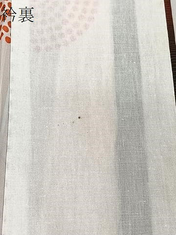 平和屋着物∞道中着　紬地　横段文　黒地　正絹　逸品　未使用　CAAT5979id