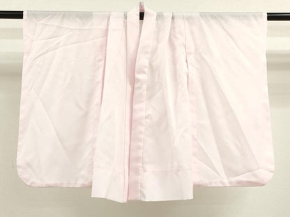平和屋着物[]七五三　女の子　３歳　祝着　三つ身　長襦袢・被布セット　舞花文　金彩　洗える着物　CAAT6184ze