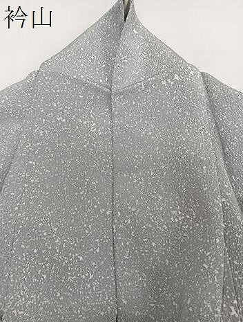 平和屋着物▽上質な小紋 単衣 あられ文 正絹 逸品 CAAT6544xi