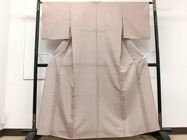 平和屋着物▽江戸小紋 単衣 南天文 洗える着物 CAAT6554xi