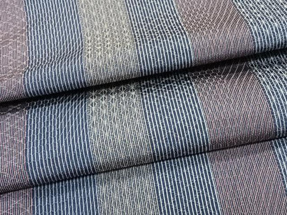平和屋着物▽上質な小紋　単衣　間道　正絹　逸品　CAAT6587xi