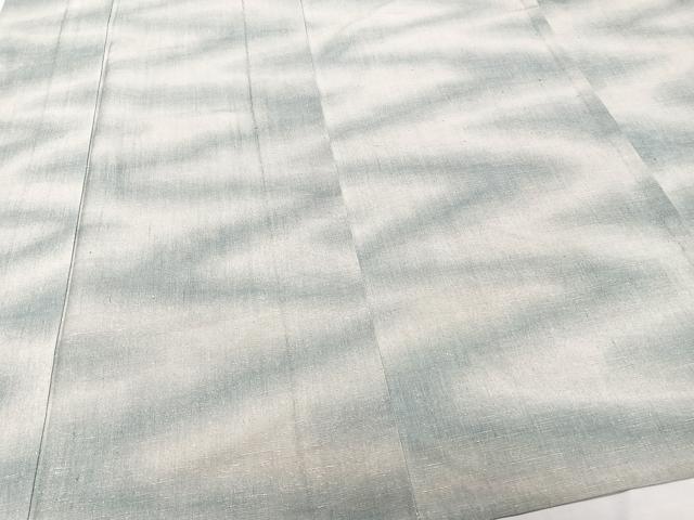 平和屋着物▽上質な紬 単衣 流水文 正絹 逸品 CAAT6604xi