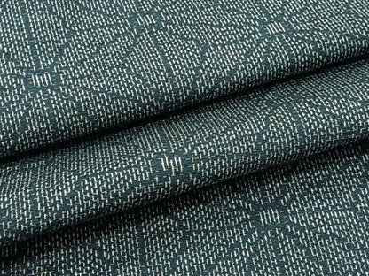 平和屋着物▽上質な紬 単衣 麻の葉文 正絹 逸品 CAAT6615xi
