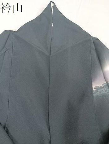 平和屋着物▽訪問着　単衣　作家物　遠山文　暈し染め　正絹　逸品　CAAT6623xi