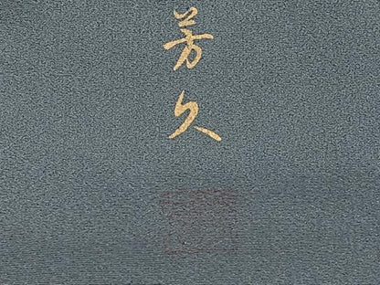 平和屋着物▽訪問着　単衣　作家物　遠山文　暈し染め　正絹　逸品　CAAT6623xi