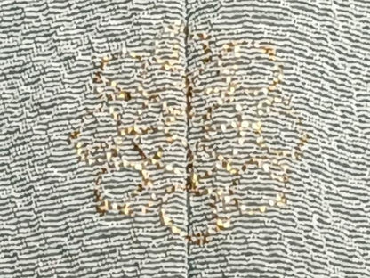 平和屋着物▽中国三大刺繍　スワトウ刺繍　訪問着　単衣　総刺繍　花菱文　やまと誂製　正絹　逸品　CAAT6631xi