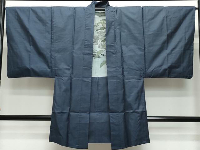 平和屋着物●男性　本場大島紬　アンサンブル　100亀甲　総詰め　正絹　逸品　CAAT6826vf