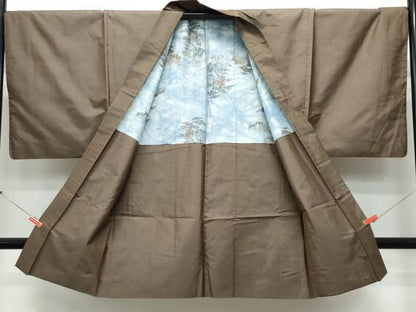 平和屋着物●男性 本場大島紬 アンサンブル 亀甲柄 正絹 逸品 CAAT6894vf