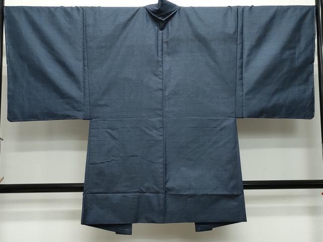 平和屋着物●男性　本場大島紬　アンサンブル　100亀甲　総詰め　正絹　逸品　未使用　CAAT6958vf