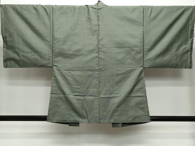 平和屋着物●男性 本場大島紬 アンサンブル 80亀甲 総詰め 正絹 逸品 CAAT6960vf