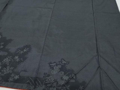 平和屋着物●本場大島紬 訪問着 9マルキ 花車文 正絹 逸品 CAAT6968vf