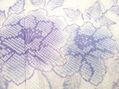 平和屋着物●訪問着 総絞り 牡丹 正絹 逸品 CAAT6978vf