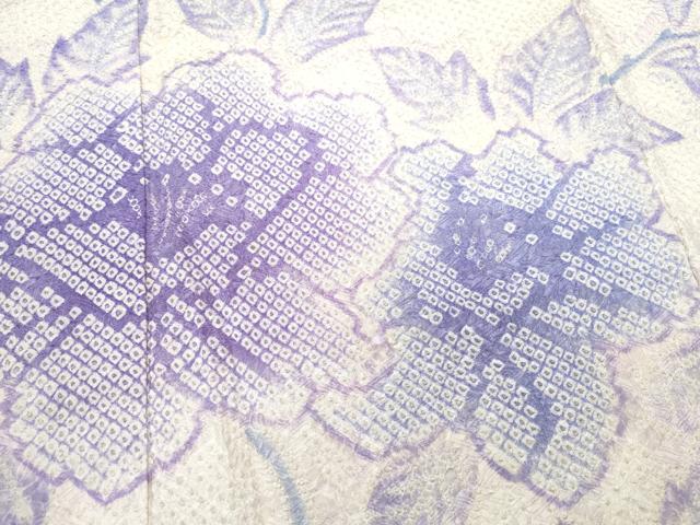 平和屋着物●訪問着 総絞り 牡丹 正絹 逸品 CAAT6978vf