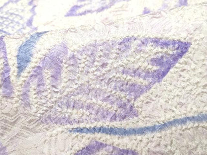 平和屋着物●訪問着 総絞り 牡丹 正絹 逸品 CAAT6978vf