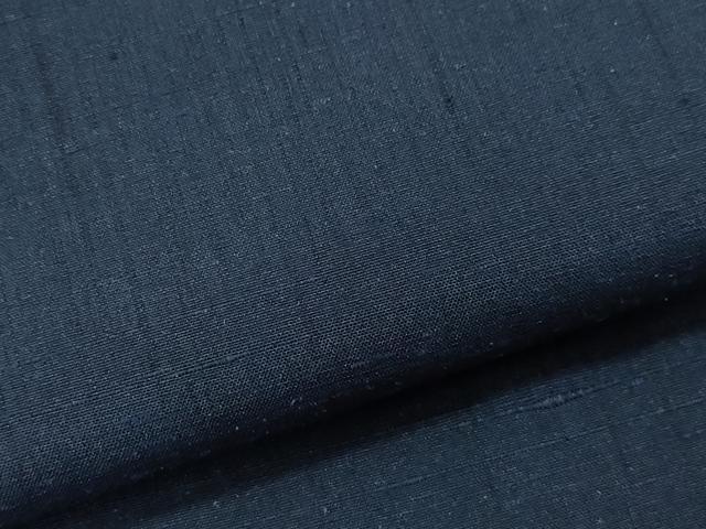 平和屋着物●男性　紬　アンサンブル　濃紺色　正絹　逸品　CAAT6980vf