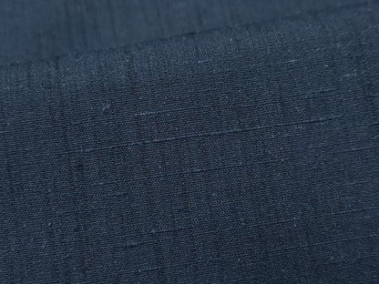 平和屋着物●男性　紬　アンサンブル　濃紺色　正絹　逸品　CAAT6980vf