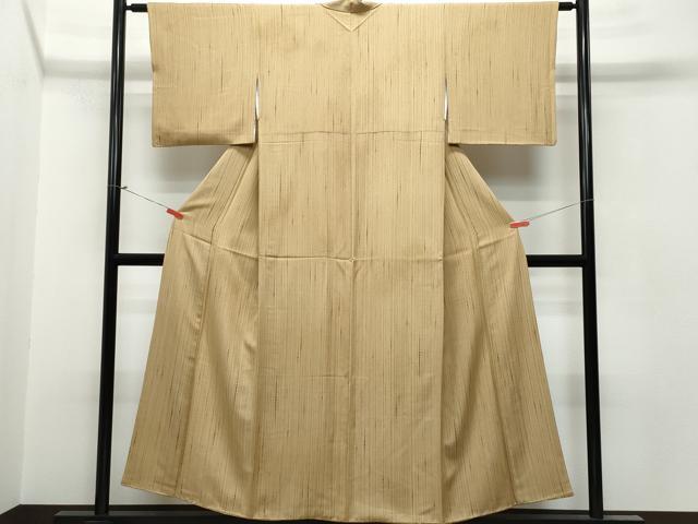 平和屋着物●上質な小紋 霞文 正絹 逸品 CAAT6981vf