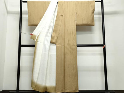平和屋着物●上質な小紋 霞文 正絹 逸品 CAAT6981vf