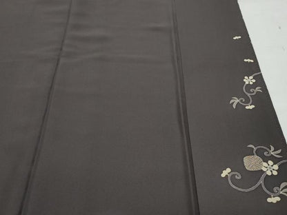 平和屋着物●訪問着　作家物　冊子花唐草文　正絹　逸品　CAAT6994vf