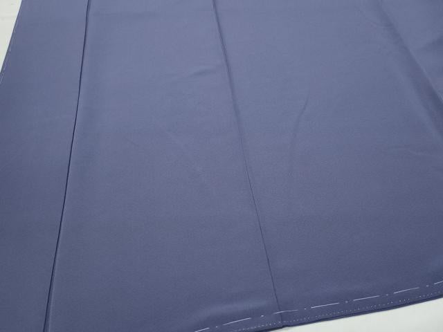 平和屋着物●本草木染作家 瑞宝 色無地 濃鼠色 正絹 逸品 未使用 CAAT6997vf
