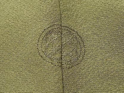 平和屋着物●上質な色無地 作家物 本茶四度染 利休茶色 正絹 逸品 CAAT6998vf