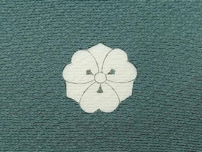平和屋着物●上質な色無地 錆鉄御納戸色 正絹 逸品 CAAT6999vf
