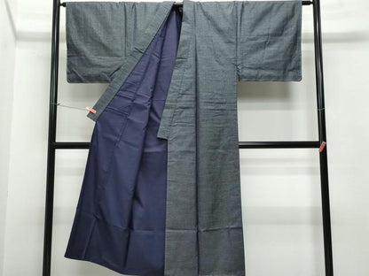 平和屋着物●男性　本場大島紬　アンサンブル　80亀甲　総詰め　正絹　逸品　未使用　CAAT7008vf