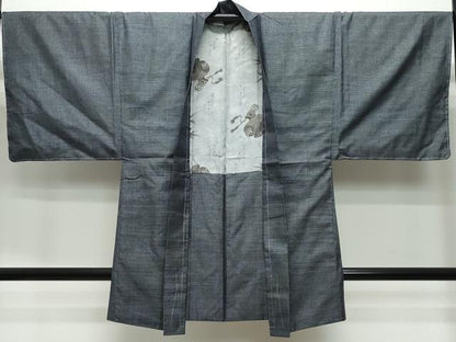 平和屋着物●男性　本場大島紬　アンサンブル　80亀甲　総詰め　正絹　逸品　未使用　CAAT7008vf