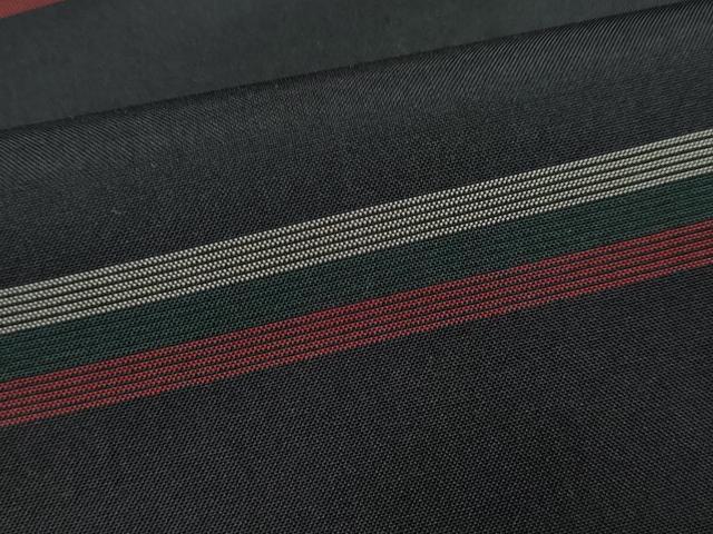 平和屋着物●本場縞大島紬　横段文　正絹　逸品　CAAT7017vf