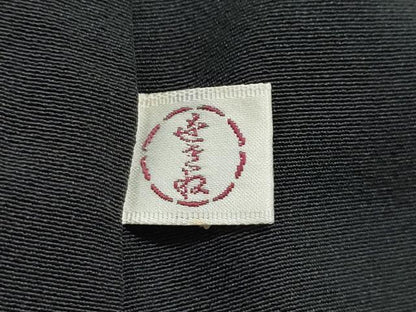 平和屋着物●訪問着 宝尽くし文 黒地 金彩 銀座せきね 正絹 逸品 CAAT7034vf